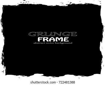 Grunge Frame. Vector Illustration.