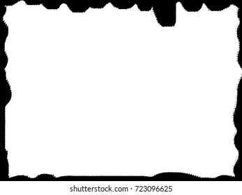 Grunge Frame. Vector Illustration.