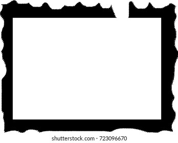 Grunge Frame. Vector Illustration.
