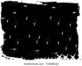 Grunge Frame. Vector Illustration.
