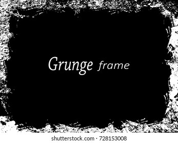 Grunge Frame. Vector Illustration