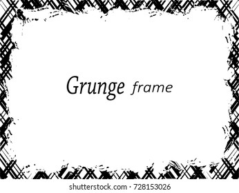 Grunge Frame. Vector Illustration