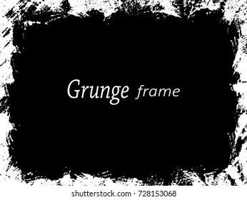 Grunge Frame. Vector Illustration