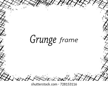 Grunge Frame. Vector Illustration