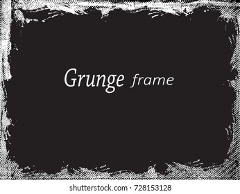 Grunge Frame. Vector Illustration