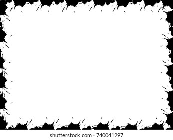 Grunge Frame. Vector Illustration.
