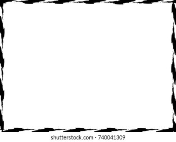 Grunge Frame. Vector Illustration.
