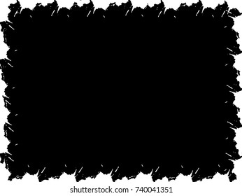 Grunge Frame. Vector Illustration.
