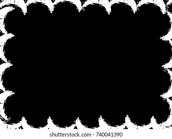 Grunge Frame. Vector Illustration.
