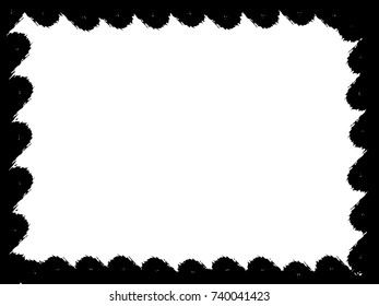Grunge Frame. Vector Illustration.
