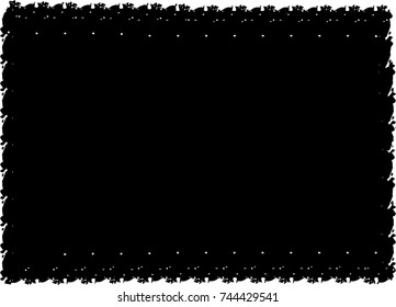 Grunge Frame. Vector Illustration.
