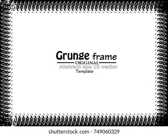 Grunge Frame. Vector Illustration.
