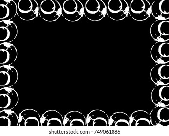 Grunge Frame. Vector Illustration.
