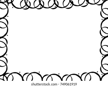 Grunge Frame. Vector Illustration.
