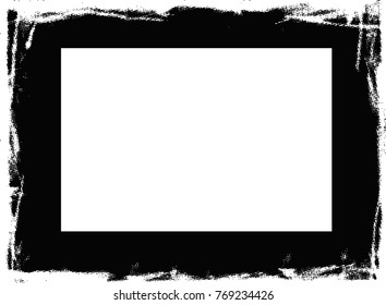 Grunge Frame. Vector Illustration.
