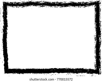 Grunge Frame. Vector Illustration.