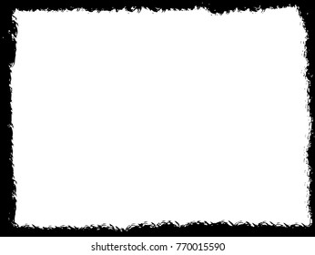 Grunge Frame. Vector Illustration.