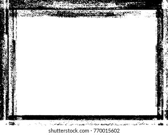 Grunge Frame. Vector Illustration.