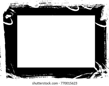 Grunge Frame. Vector Illustration.