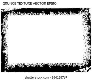 Grunge frame. vector template