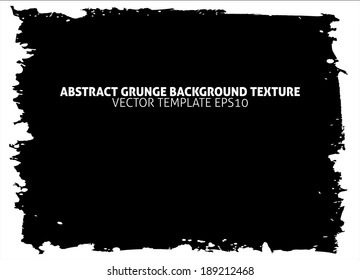 Grunge frame. vector template