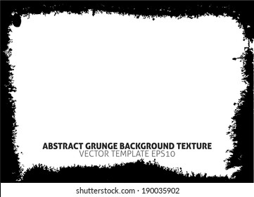 Grunge frame. vector template