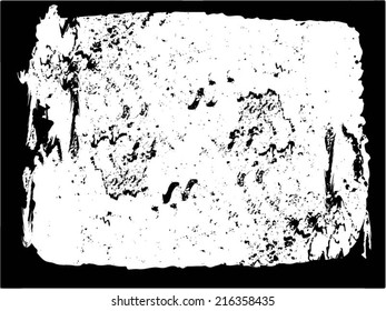 Grunge frame. vector template