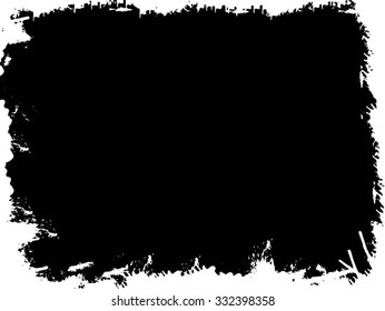 Grunge frame. vector template
