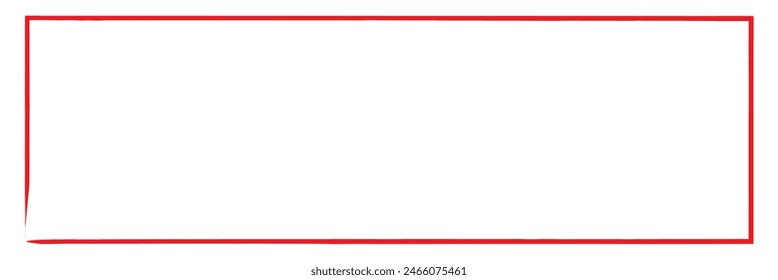 Grunge frame. Vector vintage background.