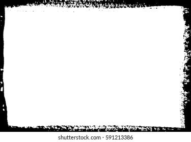 Grunge Frame.Abstract Vector Template.