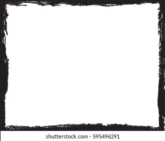 Grunge Frame.Abstract Vector Template.