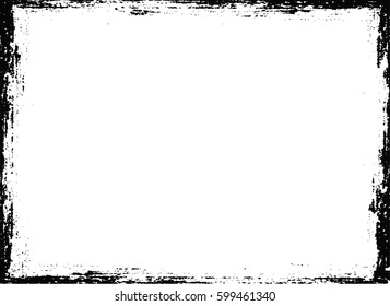 Grunge frame.Abstract vector template.