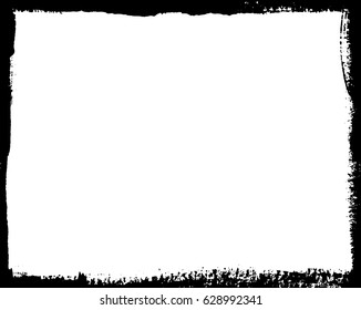 Grunge frame.Abstract vector template.