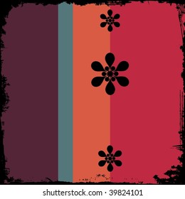 Grunge framed background VECTOR