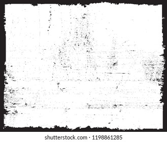Grunge frame.Distress background.Vector.