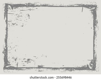 Grunge frame.Distress frame.Abstract vector design template,