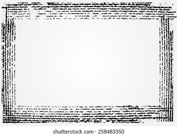 Grunge frame.Distress frame.Abstract vector template.