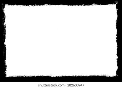 Grunge frame.Distress frame.Abstract vector template,