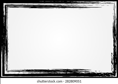 Grunge frame.Distress frame.Abstract vector template,