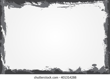 Grunge frame.Distress frame.Abstract vector template.