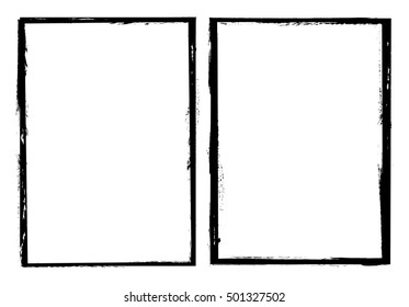 Grunge frame.Distress frame.Abstract vector template,