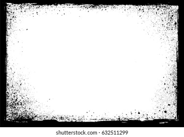 Grunge Frame.Distressed Background.