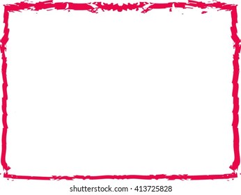 Grunge frame.Grunge background. Abstract vector template