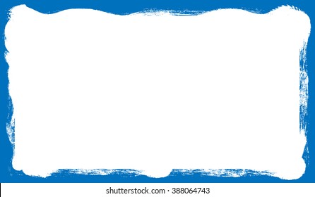 Grunge frame.Grunge background blue frame.