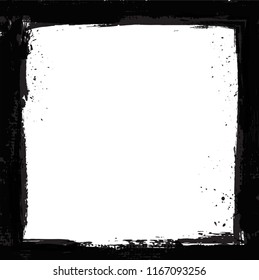 Grunge frame.Grunge background.Abstract vector template. 