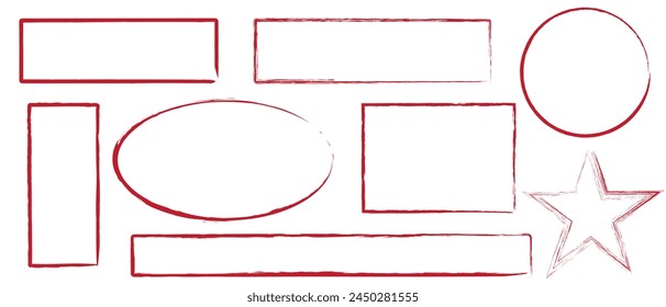 Grunge frame.Grunge background.Abstractas Plantilla de Vector.