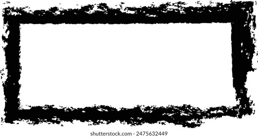 Grunge frame.Grunge background.Abstract vector template