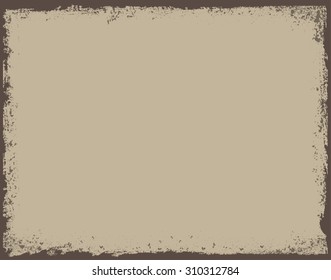 Grunge frame.Grunge background.Abstract vector template. 