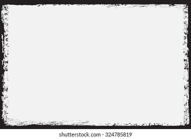 Grunge frame.Grunge background.Abstract vector template. 