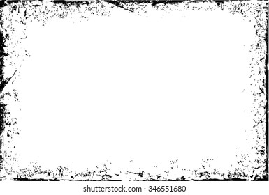 Grunge frame.Grunge background.Abstract vector template.